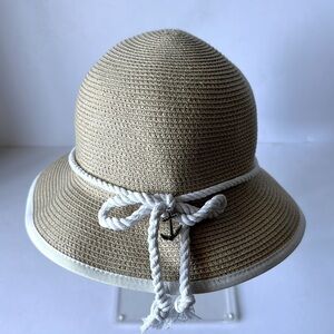 SCALA Nautical Tan Summer Hat